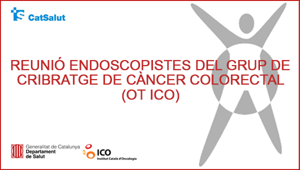 The creation of an advisory group of the Endoscopic Units of Colorectal Screening is proposed