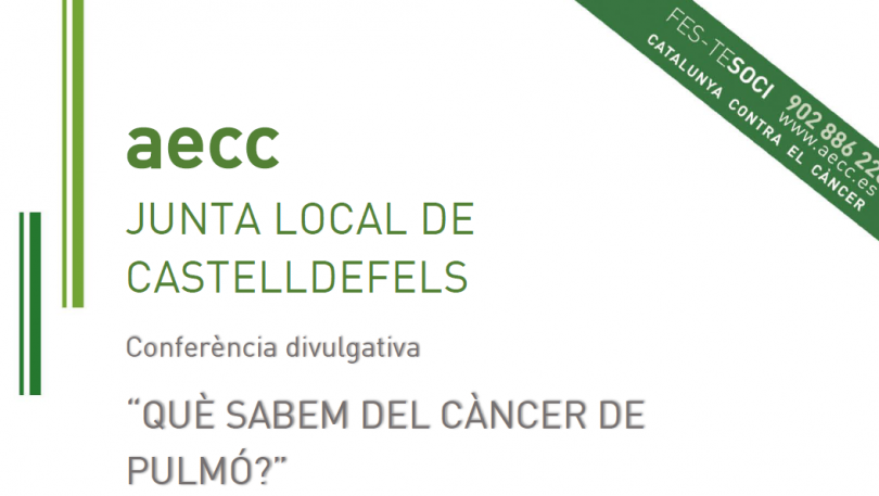 Què sabem del càncer de pulmó? Conferència a Castelldefels.